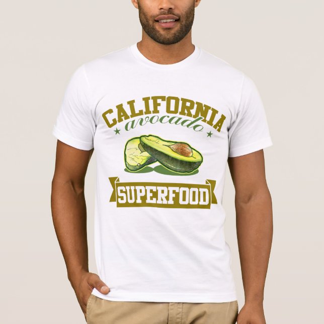 Kalifornien-Avocado T-Shirt (Vorderseite)
