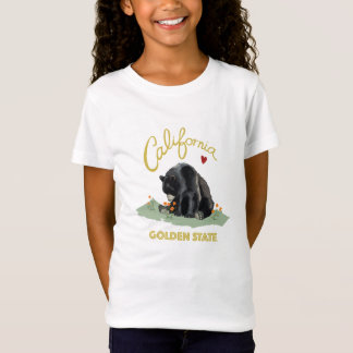 Kalifornien-Bär - Cali Liebe-T - Shirt-Mädchen T-Shirt