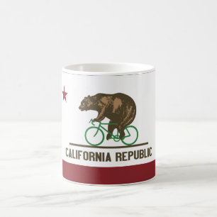 Kalifornien-Bärn-Fahrrad-Tasse Kaffeetasse