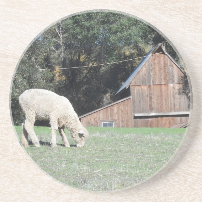 Kalifornien-Bauernhof Getränkeuntersetzer (Vorne)