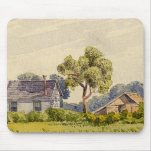 Kalifornien-Bauernhof, nahe Stockton Mousepad