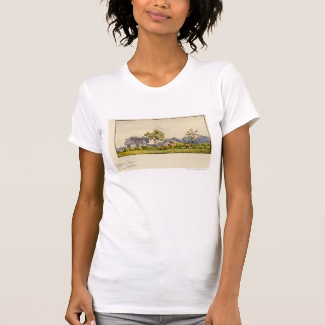 Kalifornien-Bauernhof, nahe Stockton T-Shirt (Vorderseite)