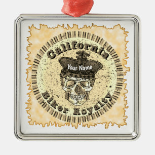 Kalifornien Biker Ornament Aus Metall