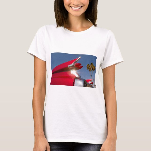 Kalifornien Cadillac T-Shirt (Vorderseite)