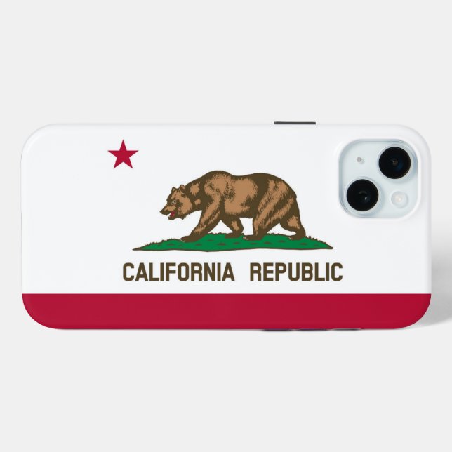 Kalifornien Case-Mate iPhone Hülle (Rückseite (Horizontal))