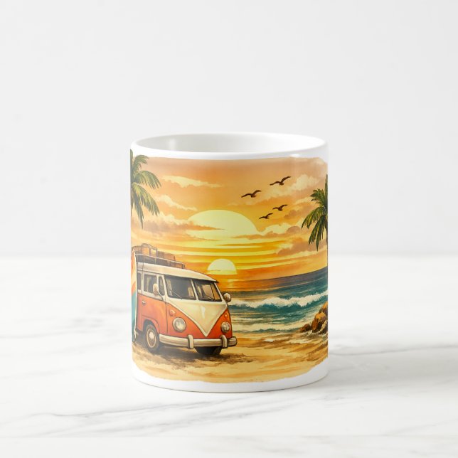 Kalifornien-Chill-Tasse Kaffeetasse (Mittel)