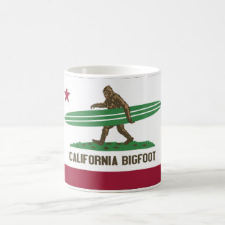 Kalifornien, das Bigfoot Longboard surft Tasse