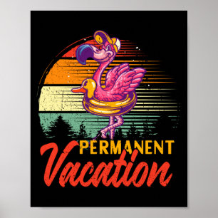 Kalifornien Dauervakation Strand Vibes Poster