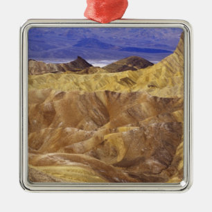 Kalifornien: Death Valley NP, Aussicht von Zabrisk Silbernes Ornament