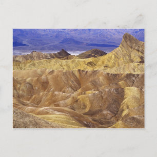 Kalifornien: Death Valley NP, Blick von Zabriskie Postkarte