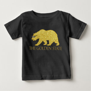 Kalifornien, der Goldene Staat für kalifornische F Baby T-shirt