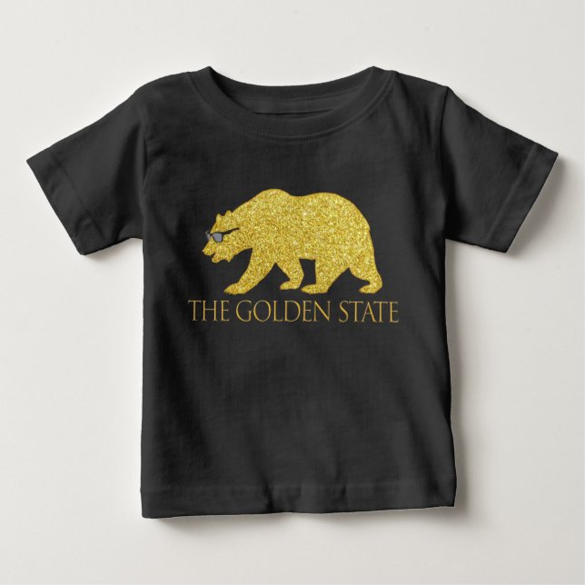 Kalifornien, der Goldene Staat für kalifornische F Baby T-shirt (Vorderseite)