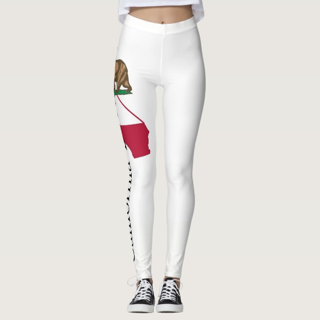 Kalifornien Dreamin Leggings (Vorderseite)