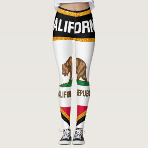 Kalifornien-Flagge Leggings