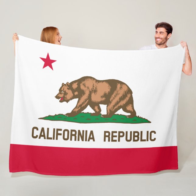 Kalifornien Fleecedecke (Beispiel)