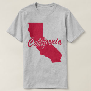 Kalifornien-Form-T-Shirt T-Shirt