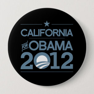 KALIFORNIEN FÜR OBAMA 2012.png Button