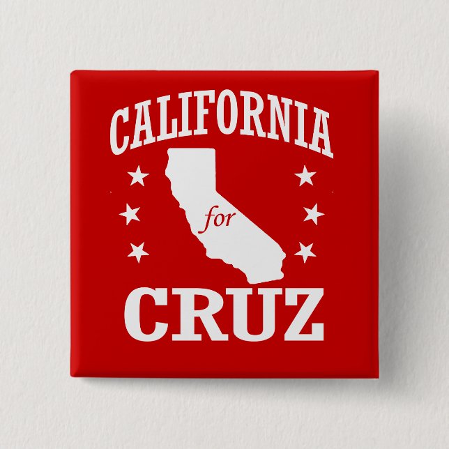 KALIFORNIEN FÜR TED CRUZ BUTTON (Vorderseite)
