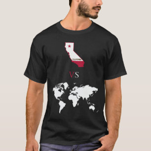 Kalifornien gegen die Welt T-Shirt