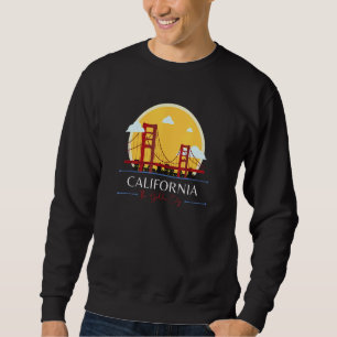 Kalifornien Golden Gate Bridge Schlechte Geografie Sweatshirt