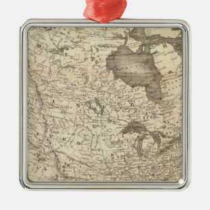 Kalifornien-Goldrausch Ornament Aus Metall