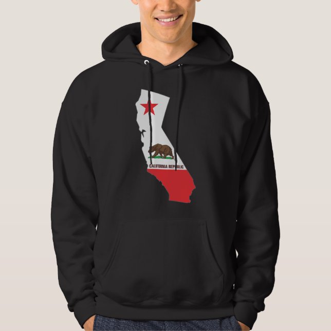 Kalifornien Hoodie (Vorderseite)