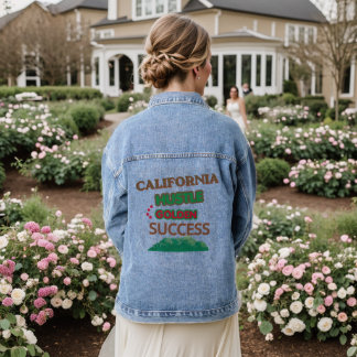 KALIFORNIEN-HUSTLE, GOLDENER ERFOLG - Labor Day Ed Jeansjacke