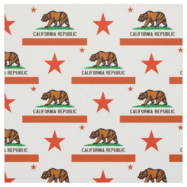 Kalifornien kämmte Baumwolle Stoff (Muster)