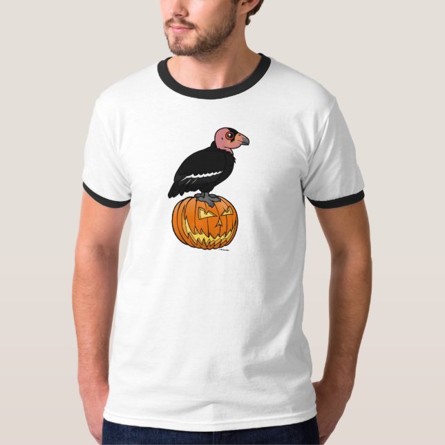 Kalifornien-Kondor Halloween T-Shirt (Vorderseite)