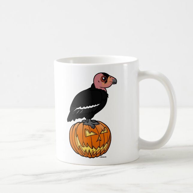 Kalifornien-Kondor Halloween Tasse (Rechts)