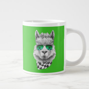 Kalifornien-Lama Jumbo-Tasse