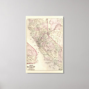 Kalifornien Leinwanddruck