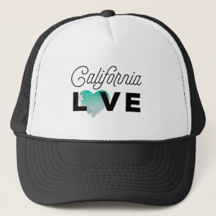 Kalifornien-Liebe-Hut Truckerkappe