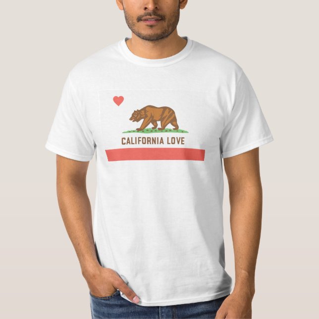 Kalifornien-Liebe-T - Shirt (Vorderseite)