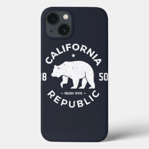 Kalifornien-Logo der goldene Staat iPhone 13 Hülle