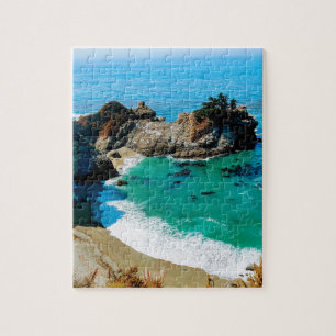 Kalifornien - MCWAY FALLS - Ansicht Puzzle