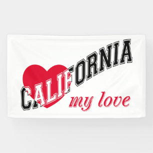 Kalifornien meine Liebe Banner