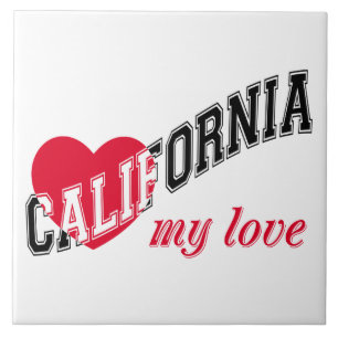 Kalifornien meine Liebe Fliese