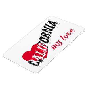 Kalifornien meine Liebe Magnet