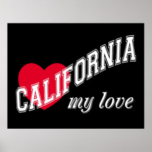 Kalifornien meine Liebe Poster
