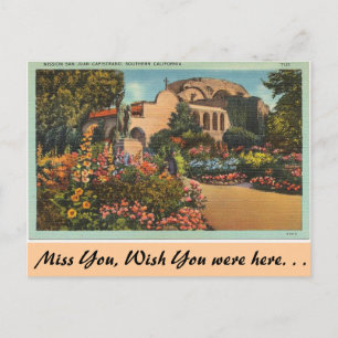 Kalifornien, Mission San Juan Capistrano Postkarte