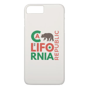 Kalifornien mit Grizzy-Bären-Logo Case-Mate iPhone Hülle