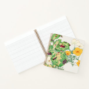 Kalifornien-Mohn-Notebook Notizbuch