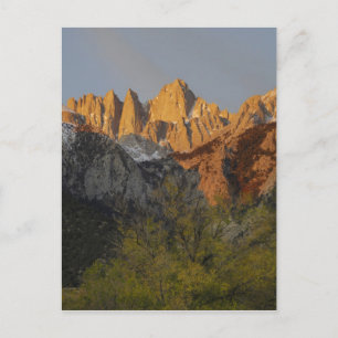 Kalifornien, Mount Whitney, Inyo National Forest 3 Postkarte