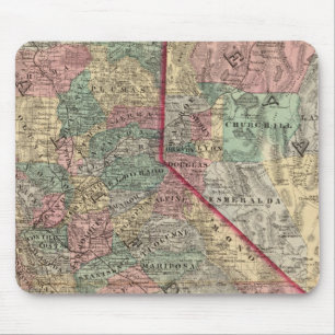 Kalifornien, Nevada 2 Mousepad