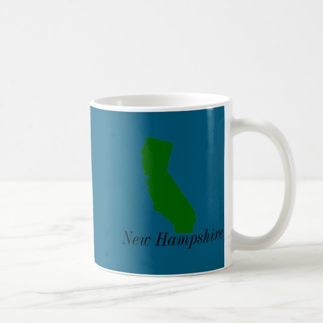 Kalifornien New Hampshire  Kaffeetasse (Rechts)