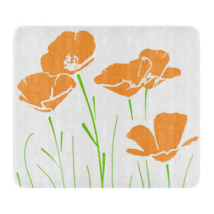 Kalifornien-Pflaumen mit fünf Hand Schneidebrett