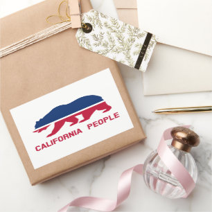 Kalifornien Rechteckiger Aufkleber