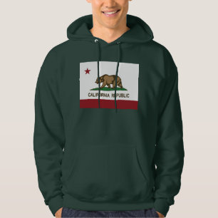 Kalifornien-Republik-Flagge Hoodie