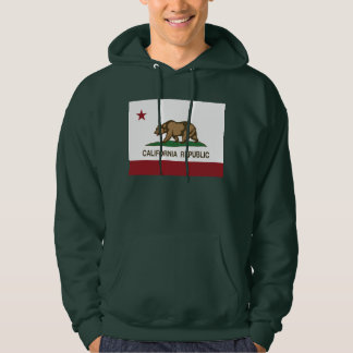 Kalifornien-Republik-Flagge Hoodie